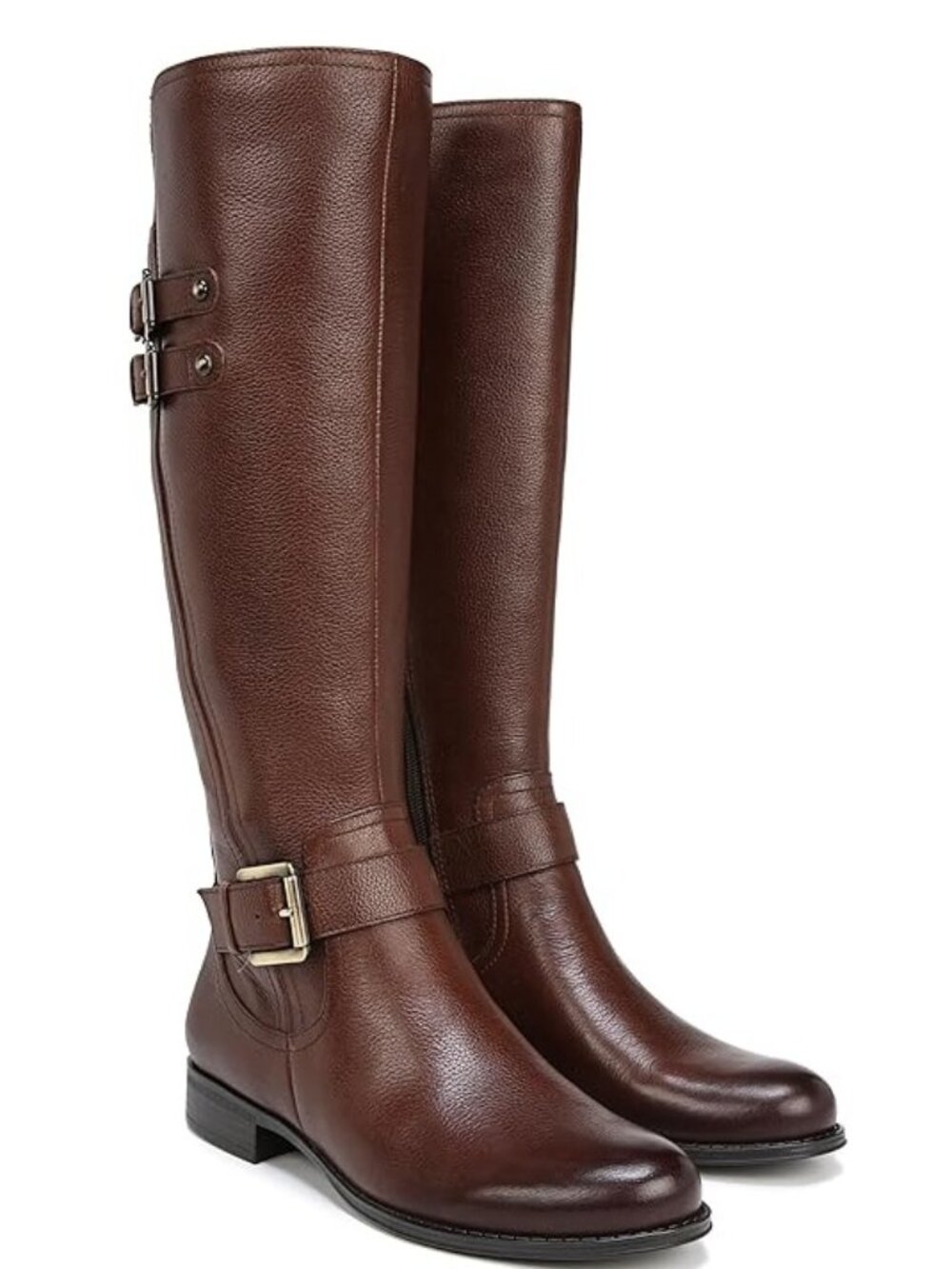 Naturalizer Women's Jessie Knee High Boot -  Chocolate - Size 9 Wide
